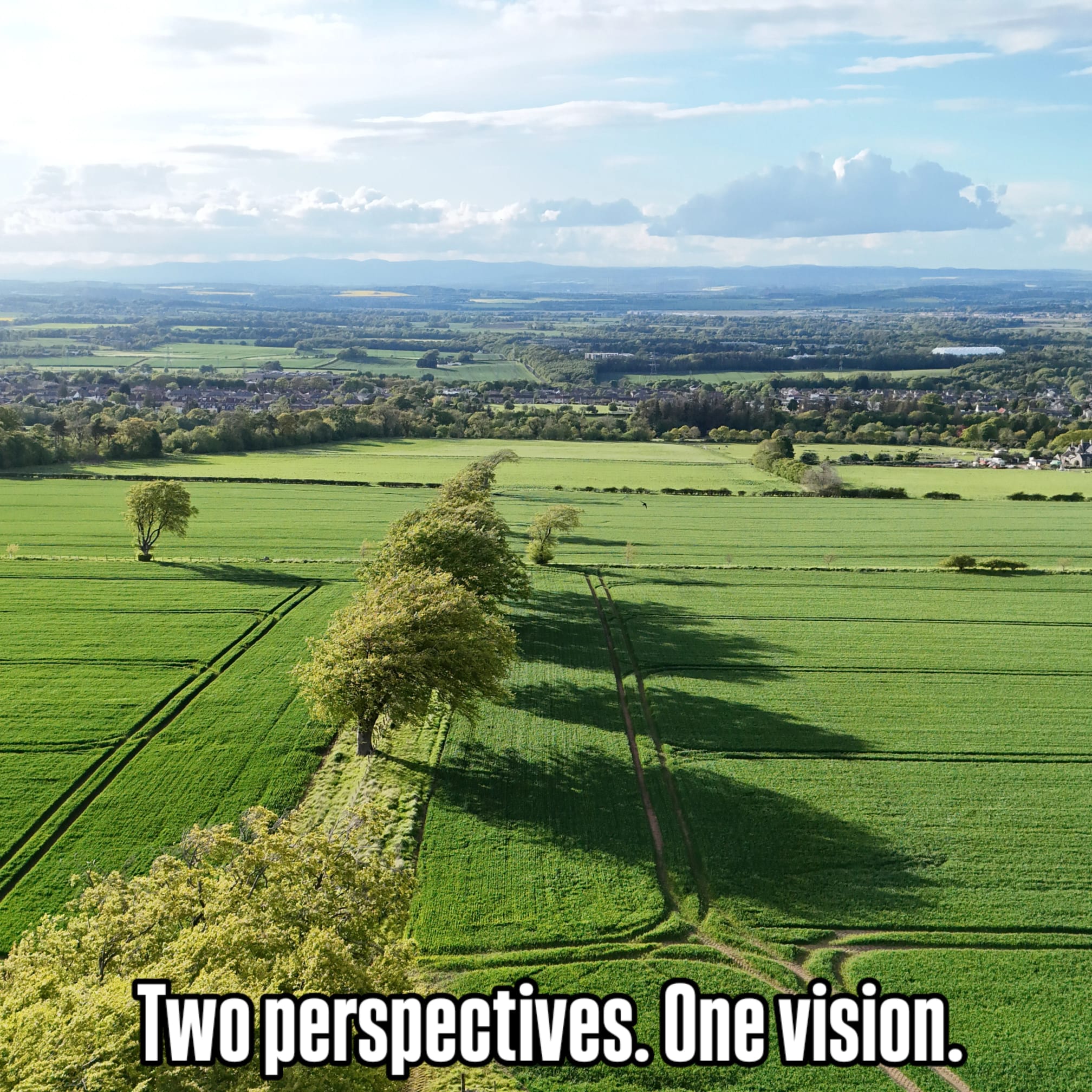 SkyEyeTH drone gallery image showing a wide aerial landscape view